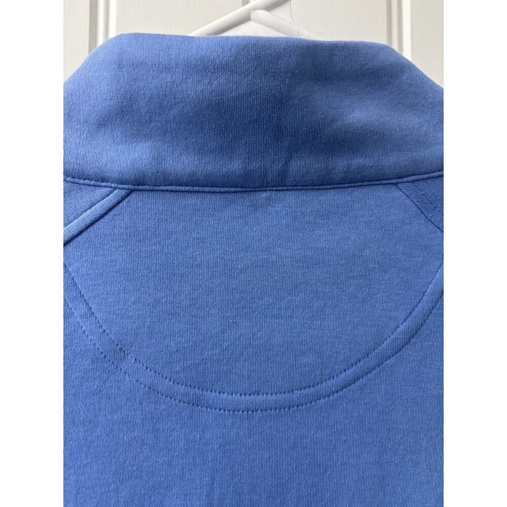 Greg Norman Pullover Sweatshirt Mens M Blue Long Sleeve 1/4 Zip - Picture 11 of 12